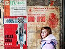 Plakáty ze edesátých let se objevily v brnnské ulici Máova, prohlédla si je...