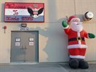 Na americké vojenské základn vládne Santa Claus.