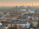 Výhled z radniní ve. Ostrava vdycky byla, je a bude jiná. Prost Ostrava!!!