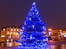 Vánoní strom v centru Kladna