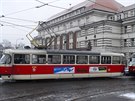 Tramvaje se vrací do Prahy.