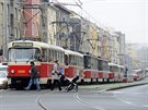 Tramvaje se vrací do Prahy.