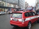 Obchodní centrum Nový Smíchov se evakuuje.