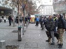 Policie evakuovala obchodní centrum Nový Smíchov a jeho nejblií okolí.