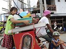 Obyvatelé Filipín se chystají na evakuaci (4. prosince 2014)
