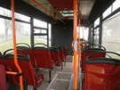 Interiér minibusu nabízí celkem 34 míst pro cestující.