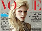 Niki Trefilová na obálce asopisu Vogue