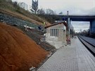 Nová elezniní stanice Praha-Kaerov