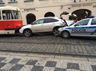 Dopravní nehoda na Újezd