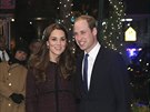 Princ William a jeho manelka Kate na návtv USA (New York, 7. prosince 2014)