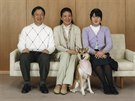 Japonský korunní princ Naruhito, jeho manelka princezna Masako a jejich dcera...