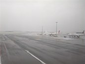 Zima na letišti