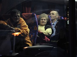 Evakuované sváelo est autobus hasi (6. prosince 2014)