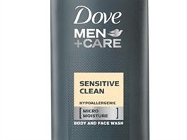 Hypoalergenn sprchov gel pro citlivou pokoku, Dove Men+Care Sensitive Clean,...