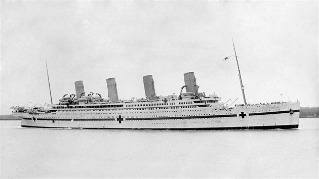 Nemocniční loď Britannic.