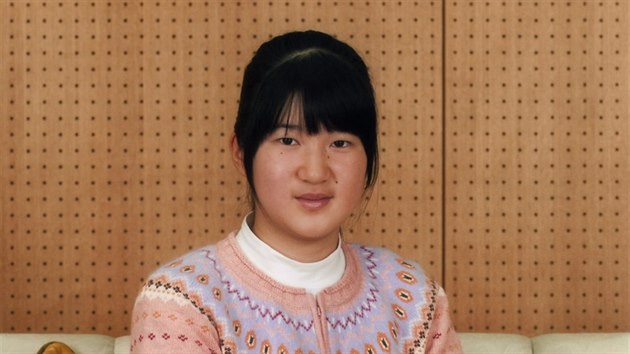 Japonská princezna Aiko (Tokio, 24. listopadu 2014)