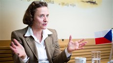 Bývalá zpravodajka �eského rozhlasu ve Washingtonu Olga Krupauerová.