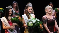 Milue Bittnerová s vítzkami Miss Junior