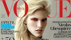 Niki Trefilová na obálce asopisu Vogue