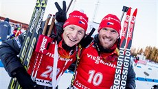Ond�ej Moravec (vlevo) a Michal �lesingr