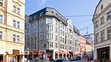 Hotel Imperial. Cenná je i pvodní fasáda z umlého kamene.