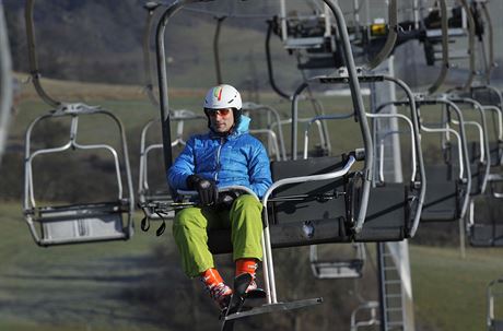 Jediným skiareálem, kde bude moné si zalyovat na tdrý den, bude v Olomouckém kraji stedisko v Branné.