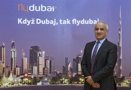 éf leteckého dopravce flydubai Ghaith Al Ghaith.