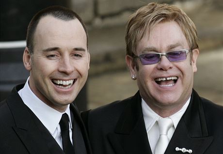 David Furnish a Elton John