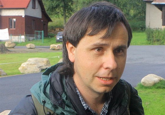 Jaromír Bláha, ekologický aktivista z Hnutí Duha.