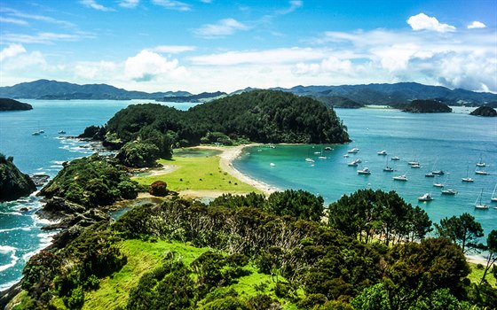 Nový Zéland, Bay of Islands (Zátoka ostrovů)