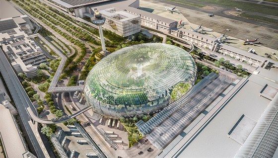 Letit budoucnosti Changi, Singapur - letit budoucnosti