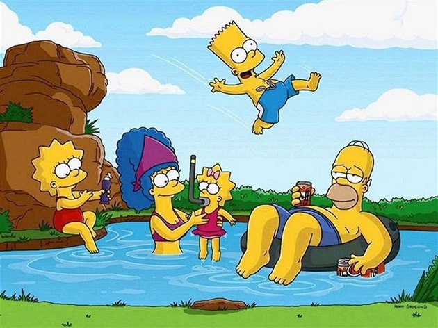Ze seriálu Simpsonovi: zde ve Skotsku. Simpsonovi u� ale byli úpln� v�ude