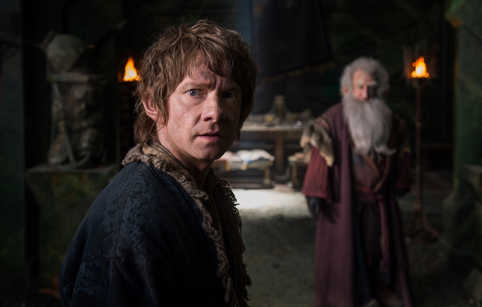 Fotogalerie: Hobit Bilbo Pytlík ztracený ve světě draků, elfů, trpaslíků a  skřetů.