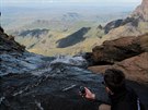 Cestovatel� z Chomutovska zm��ili v��ku vodop�du Tugela v Jihoafrick� republice...