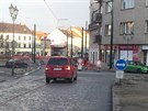 Do Zbrojnické ulice v centru Plzn se mohla vrátit auta (15. 12. 2014)