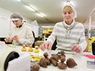 Zaměstnanci Čokoládoven Fikar mohou při výrobě ujídat, člověk se ale brzy přejí.