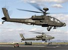 Helikoptéry singapurského letectva AH-64 Apache