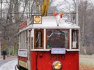 Historická tramvaj rozveze tuto sobotu Praanm Betlémské svtlo
