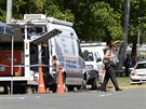 Zásah policie v australském Cairns, kde neznámý útoník zabil osm dtí (19....