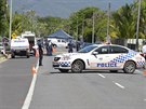 Australská policie na míst inu v Cairns