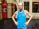 Dalibor Gondík ped boxerským soubojem