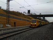 Nová vlaková zastávka Praha - Kačerov