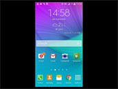 Displej phabletu Samsung Galaxy Note 4