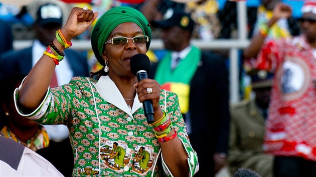 Grace Mugabeov m vechny pedpoklady pro to, aby se stala pt prezidentkou Zimbabwe.