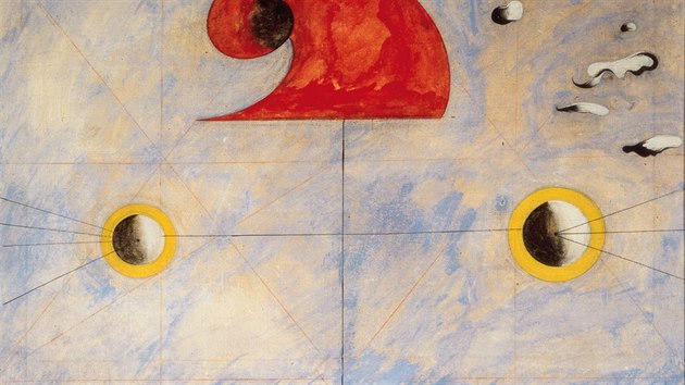 Joan Mir: Hlava katalnskho zemdlce (1925)