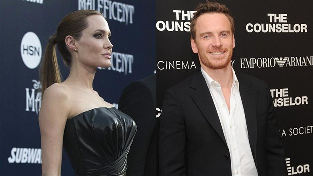 Angelina Jolie a Michael Fassbender