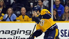 �védský hokejista Filip Forsberg z Nashvillu v NHL zá�í.