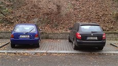 Takhle vypadá parkování na pražském Smíchově