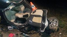 P�i nehod� mezi obcemi �ár a Nové Hrady na �eskobud�jovicku