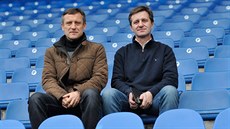 Ji�í Kotrba (vlevo) a Josef Csaplár, noví trené�i fotbalist� Liberce.